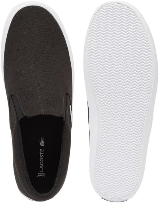 image:imageLacoste Mens Slipon Base SneakersBlack White