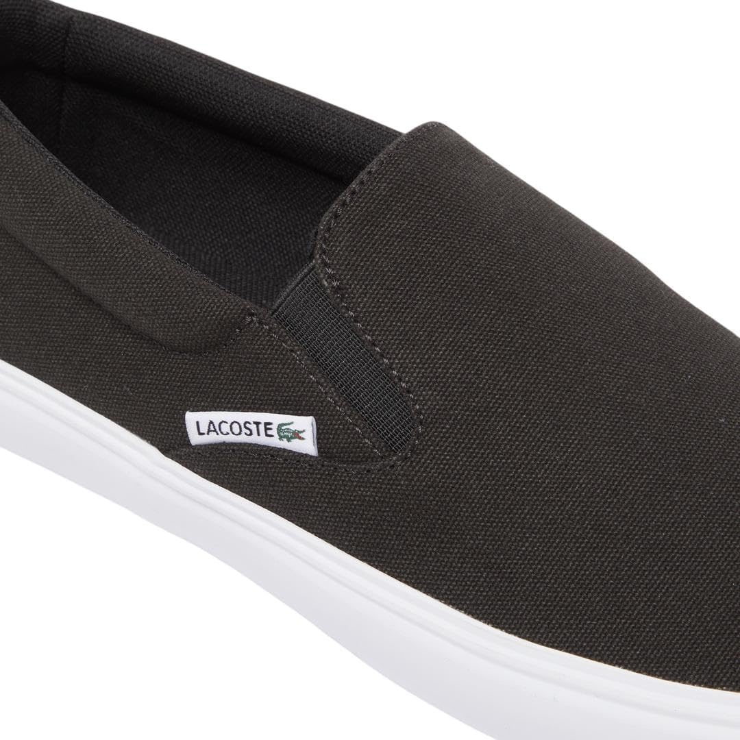 image:imageLacoste Mens Slipon Base SneakersBlack White