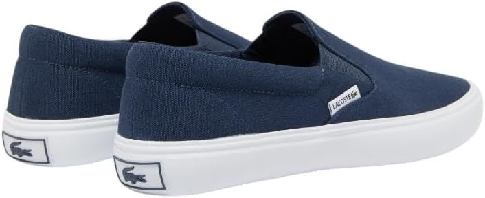 image:imageLacoste Mens Slipon Base SneakersNavy White