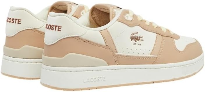 image:imageLacoste Mens TClip Set SneakersLight Brown Off White