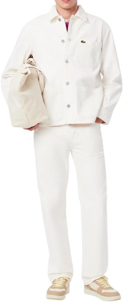 image:imageLacoste Mens TClip Set SneakersLight Brown Off White