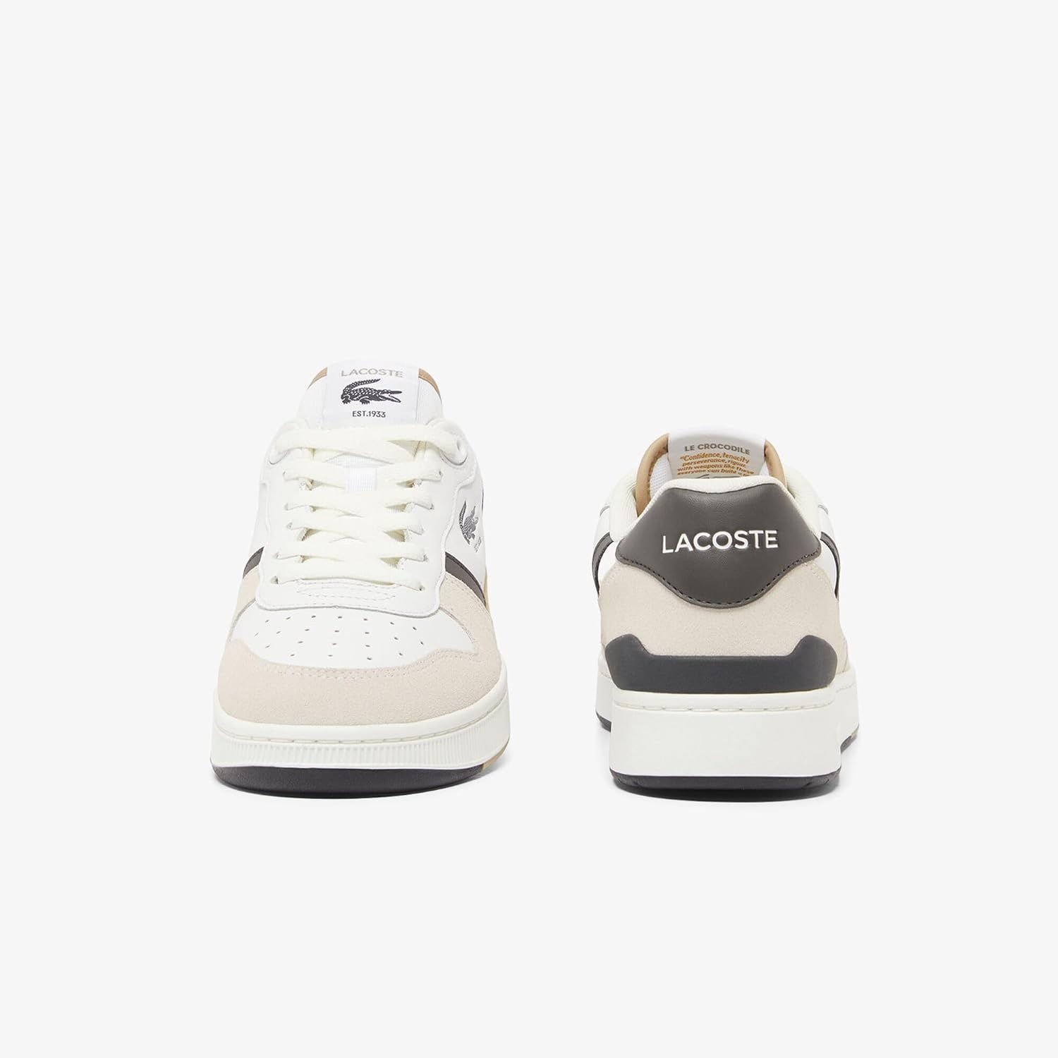 image:imageLacoste Mens TClip Set SneakersWhiteDark Green