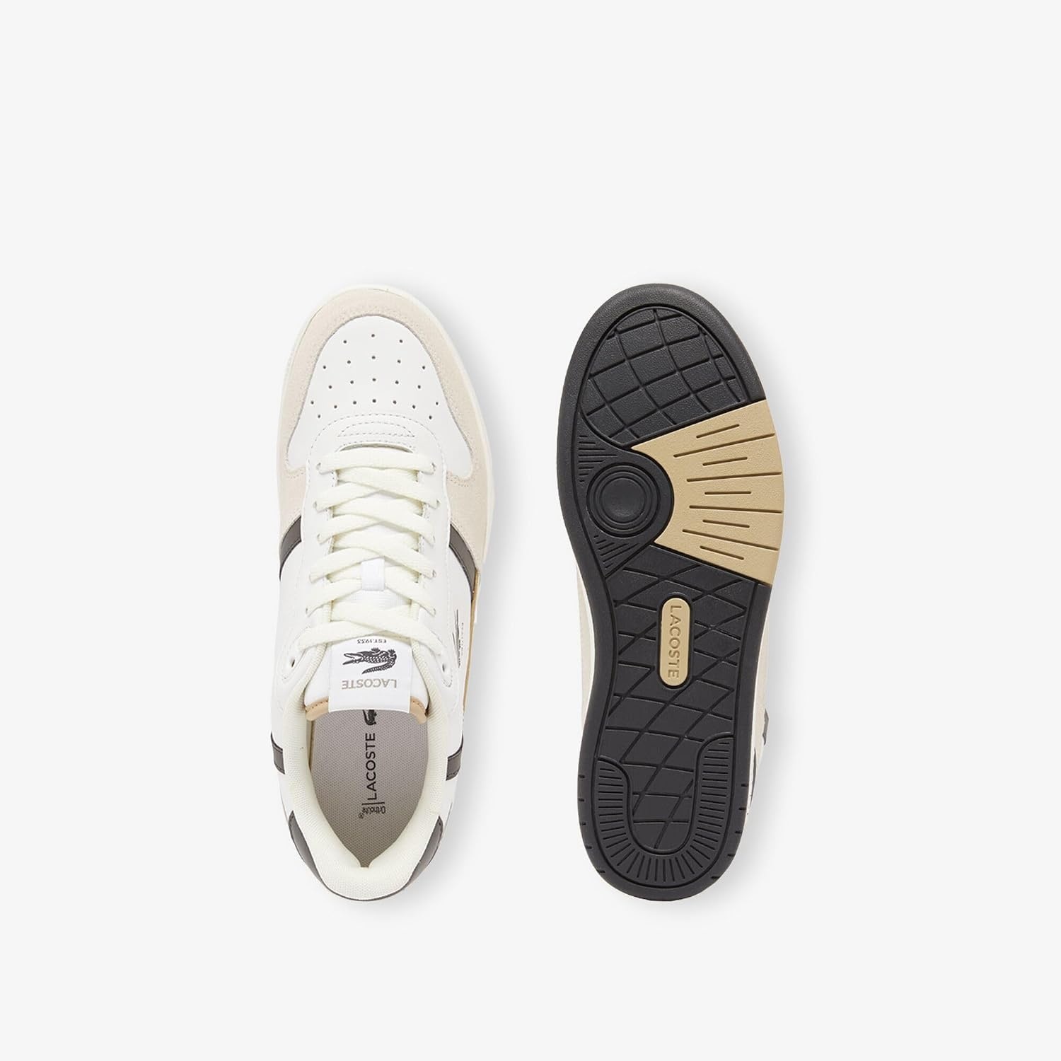 image:imageLacoste Mens TClip Set SneakersWhiteDark Green