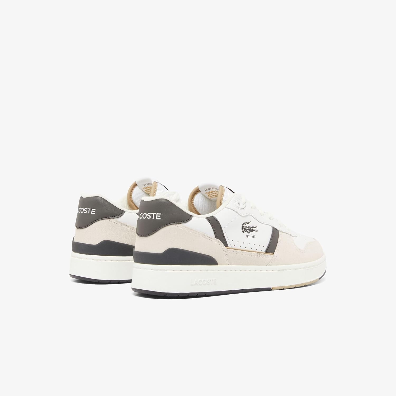 image:imageLacoste Mens TClip Set SneakersWhiteDark Green