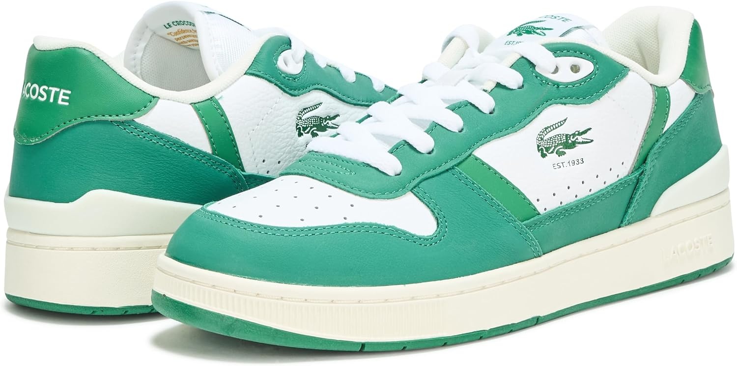 image:imageLacoste Mens TClip Set SneakersWhiteGreen