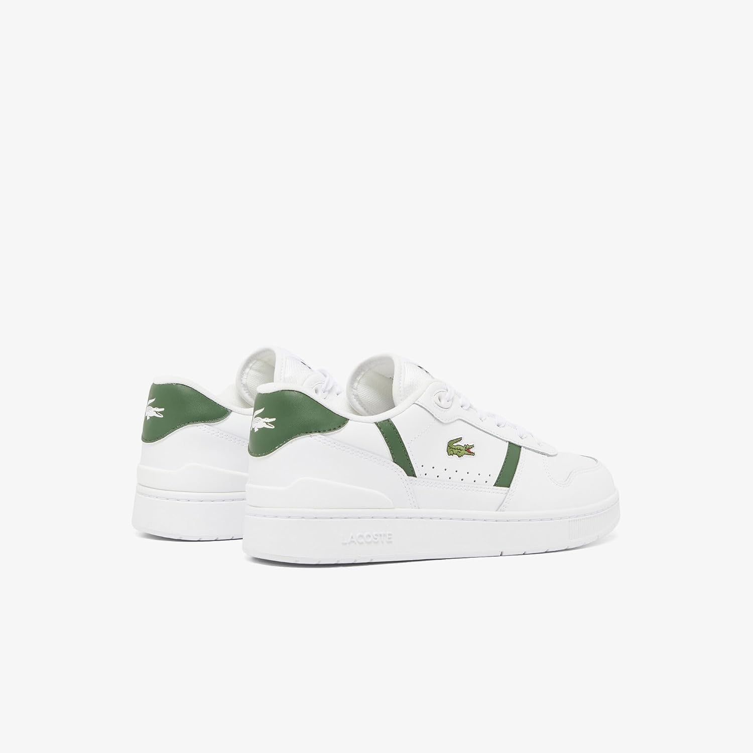 image:imageLacoste Mens TClip Set SneakersWhtDk Grn