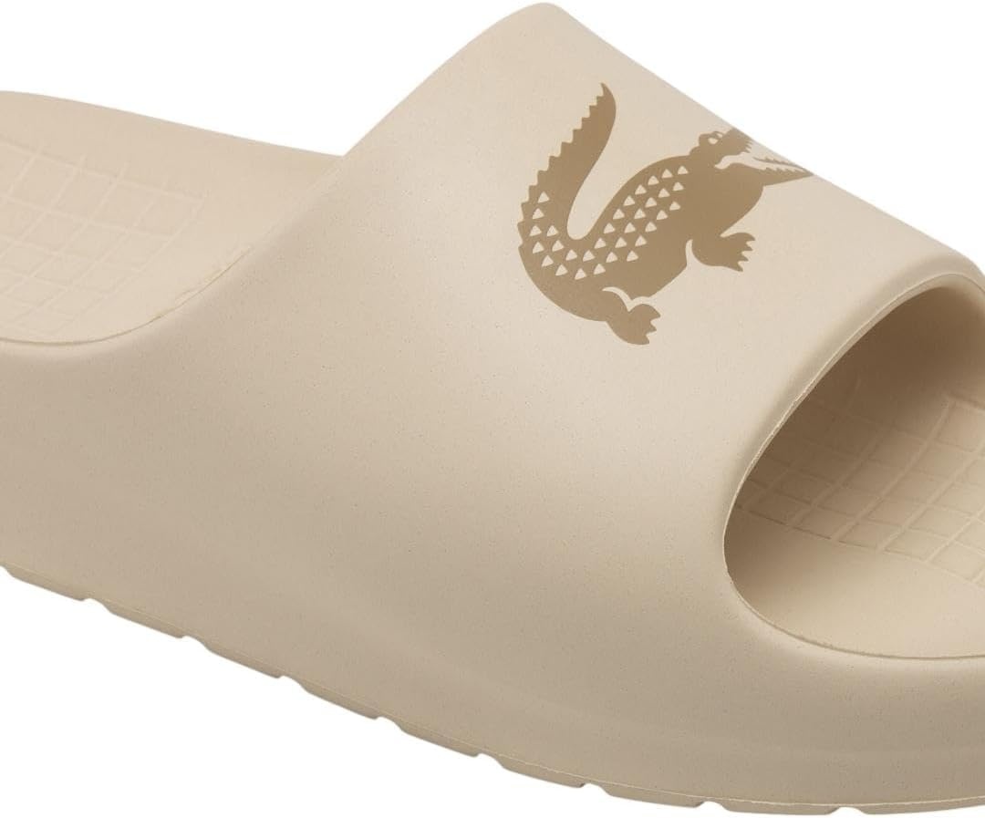 image:imageLacoste Serve Slide 20Off White Tan Croc