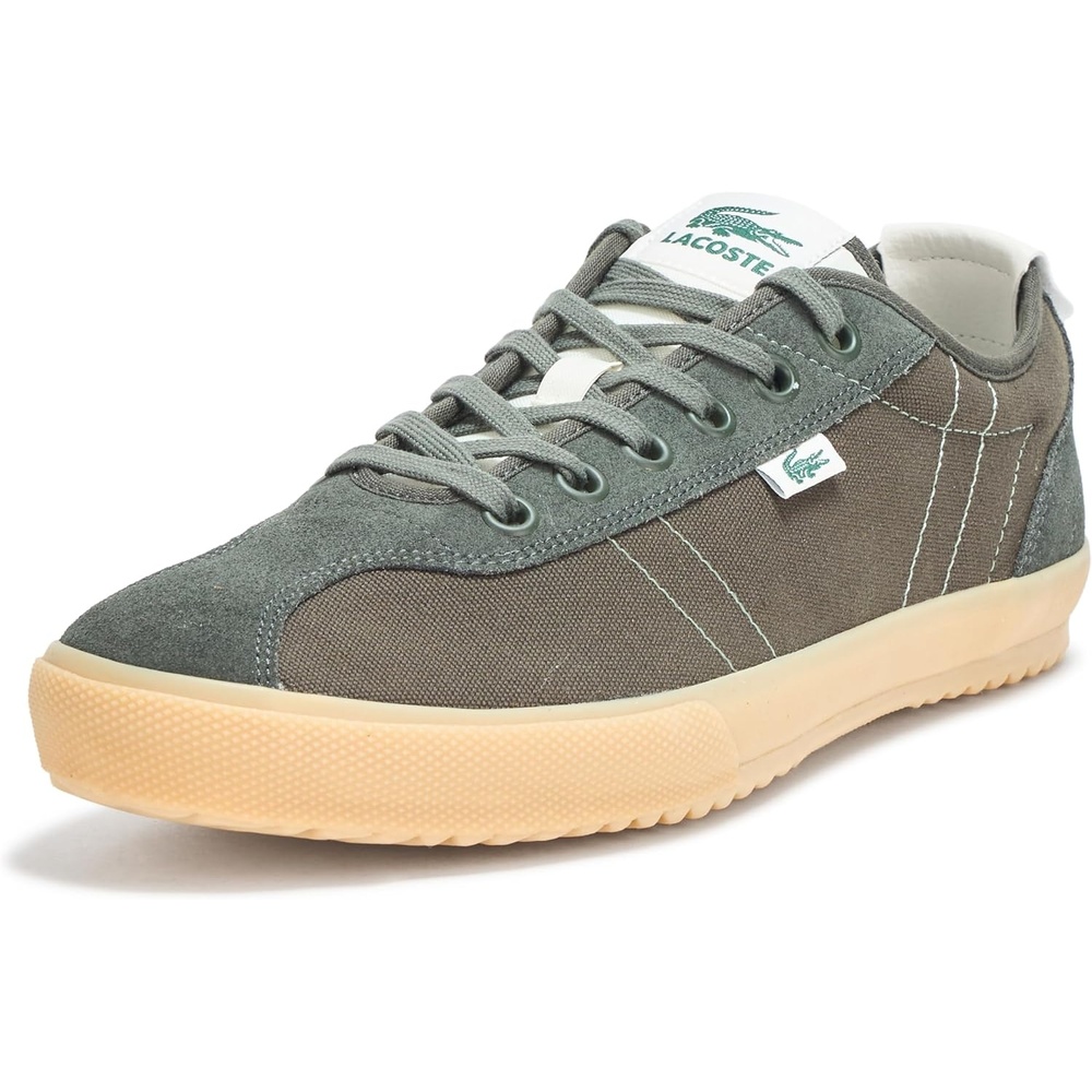 image:imageLacoste Mens Backslam SneakerKhaki Gum