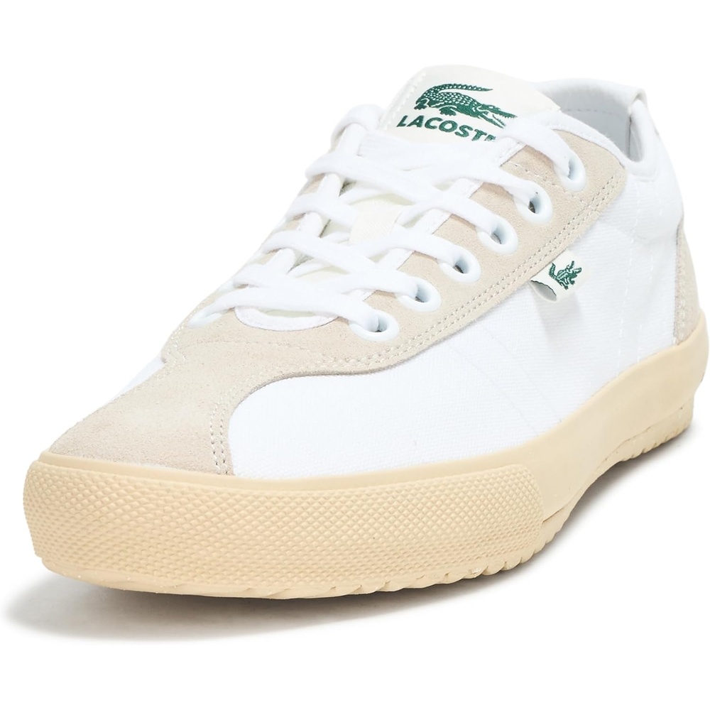 image:imageLacoste Mens Backslam SneakerWhite  Light Tan