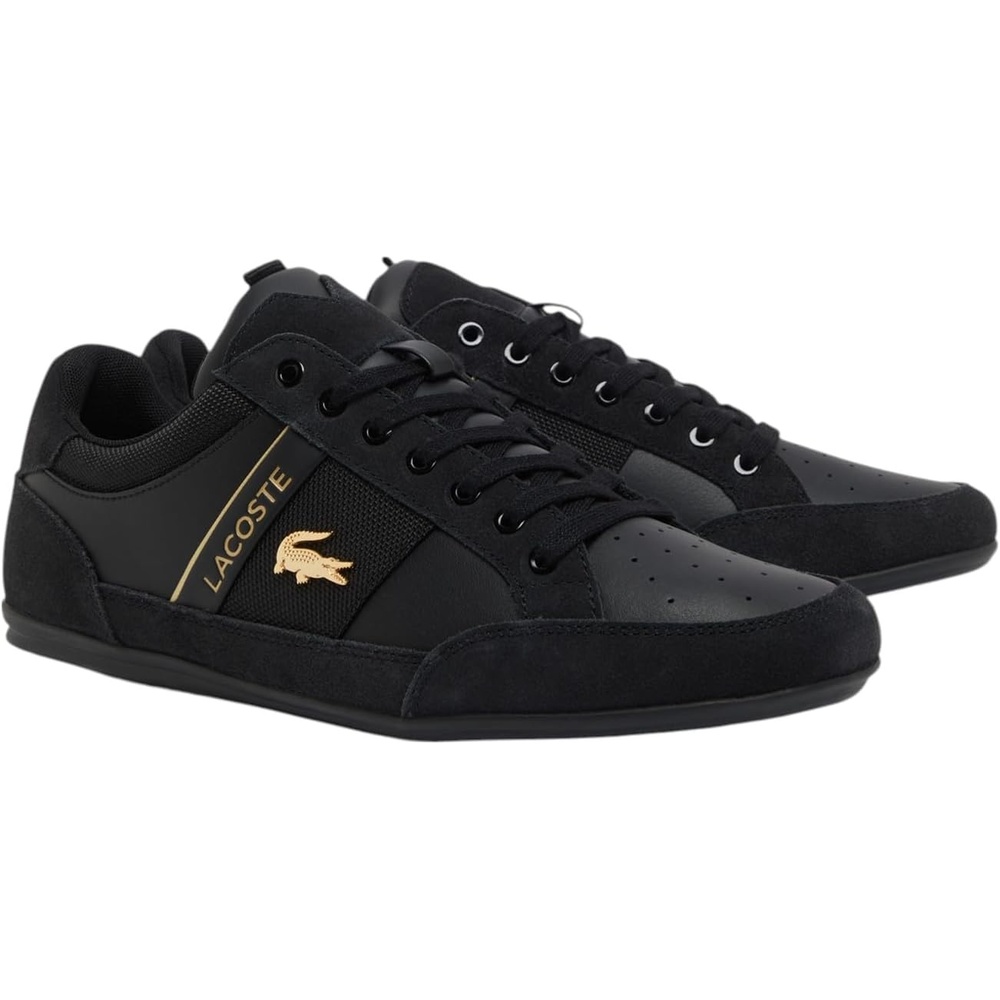 image:imageLacoste Mens Chaymon SneakersBlack  Gold