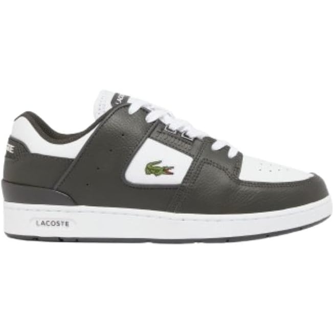 image:imageLacoste Mens Court Cage SneakersDark GreenWhite
