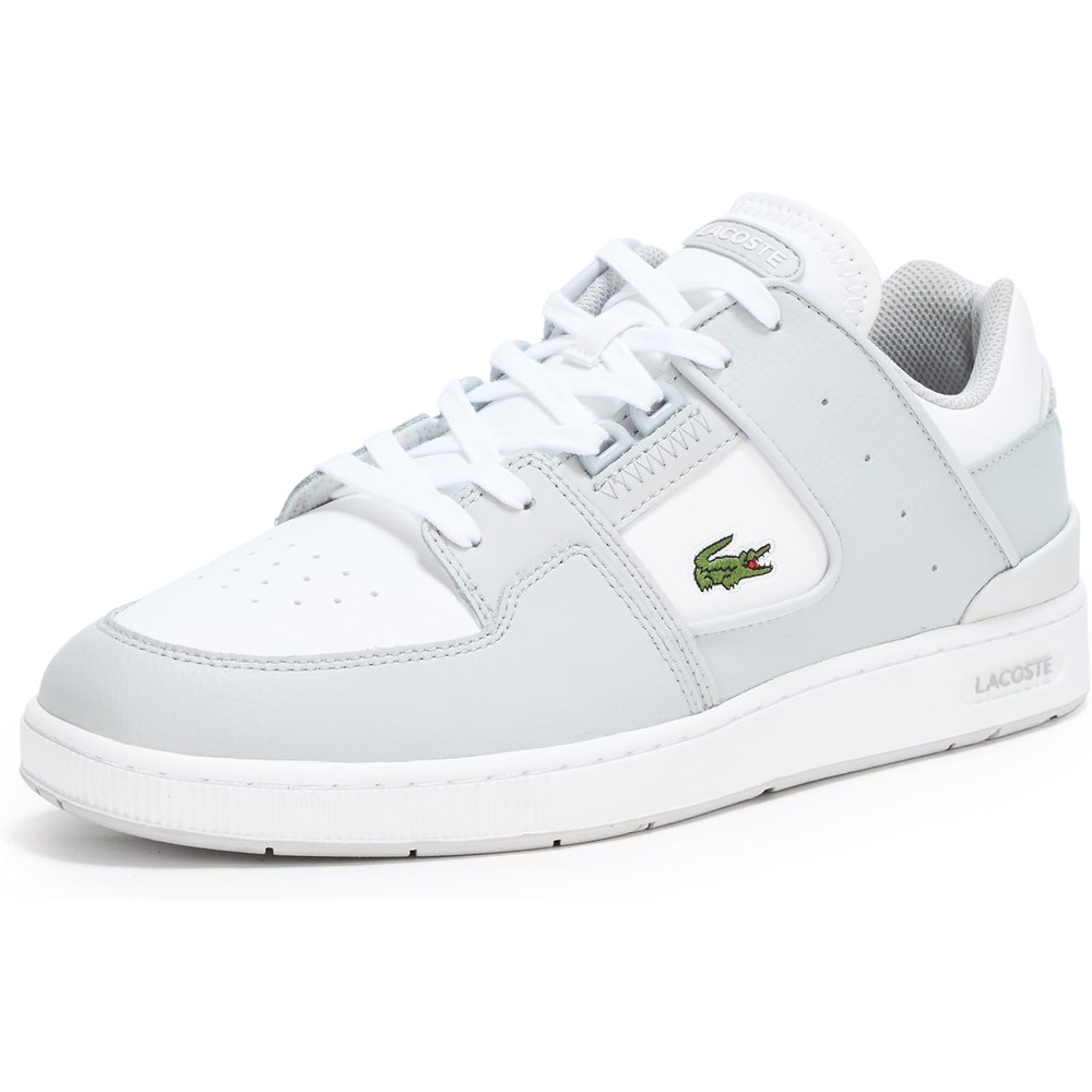 image:imageLacoste Mens Court Cage SneakersLight Gray White