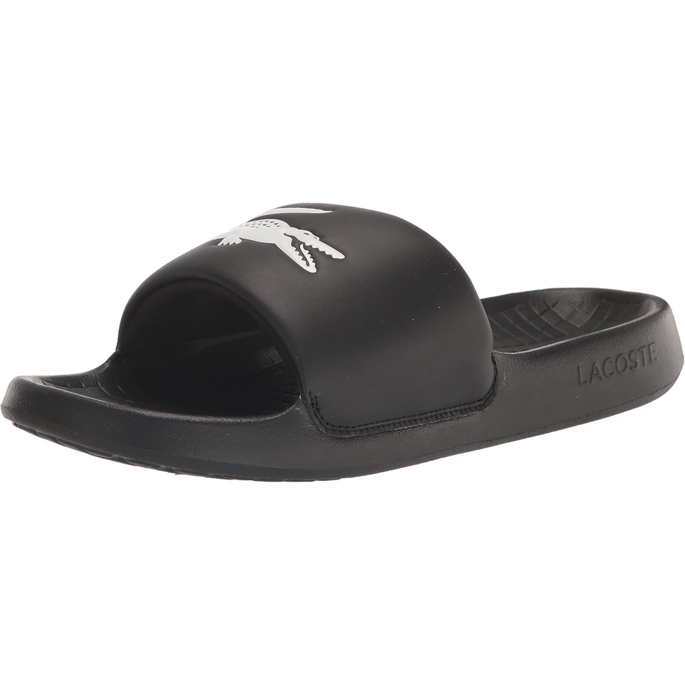 image:imageLacoste Mens Serve Slide 10 SandalsBlackWhite