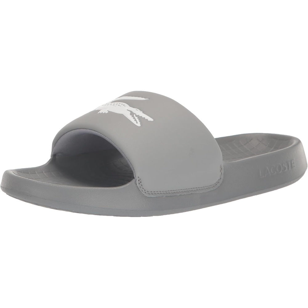 image:imageLacoste Mens Serve Slide 10 SandalsGreyMother of Pearl