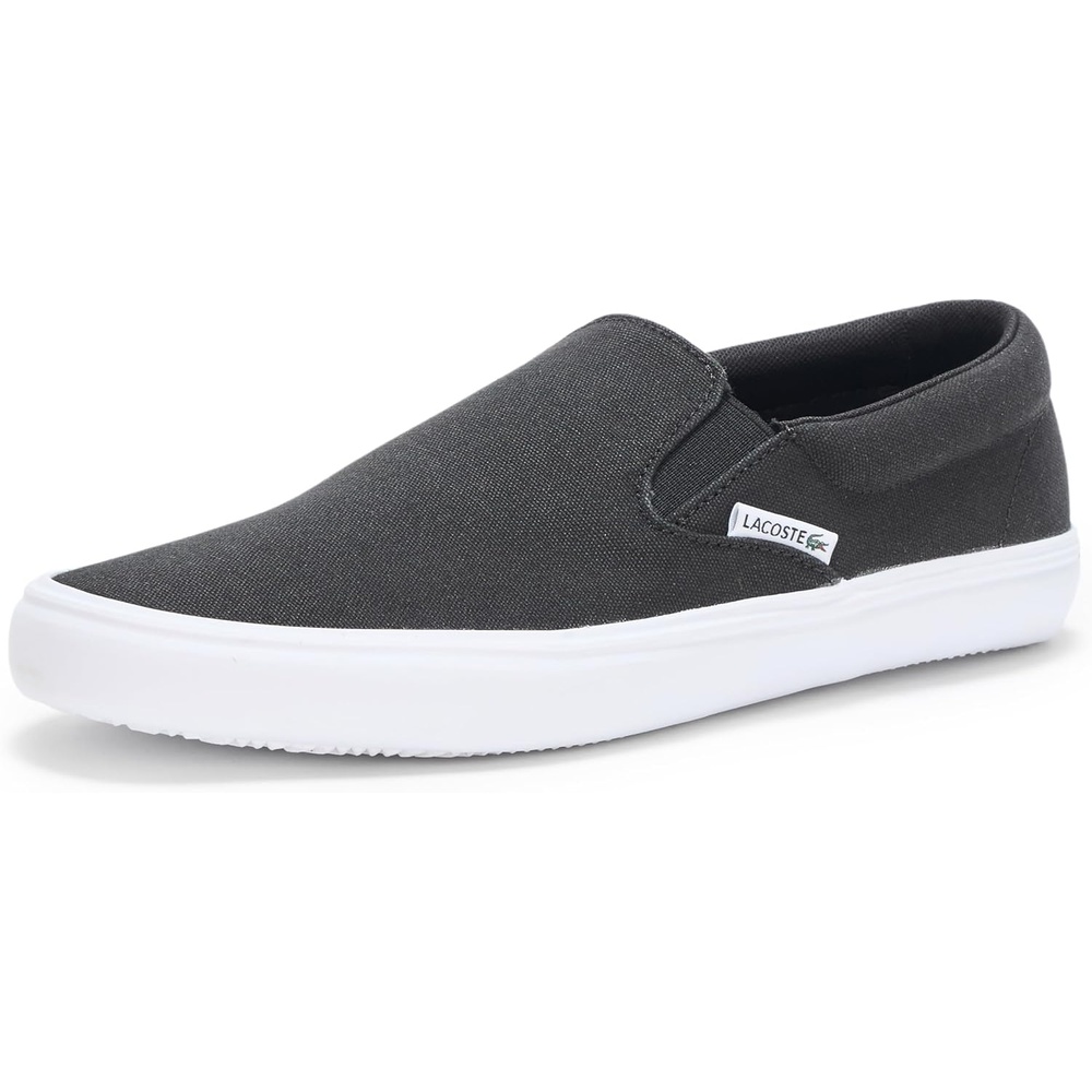 image:imageLacoste Mens Slipon Base SneakersBlack White