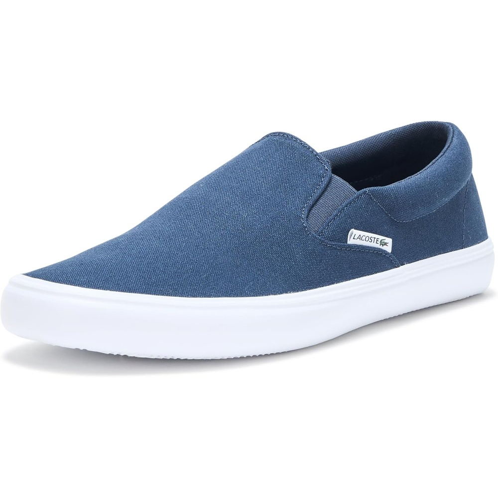 image:imageLacoste Mens Slipon Base SneakersNavy White