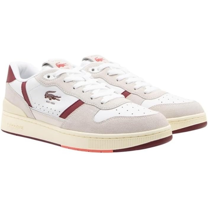 image:imageLacoste Mens TClip Set SneakersWhite  Orange