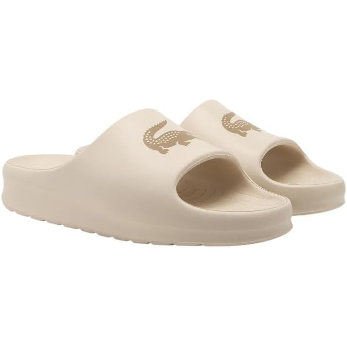 image:imageLacoste Serve Slide 20Off White Tan Croc