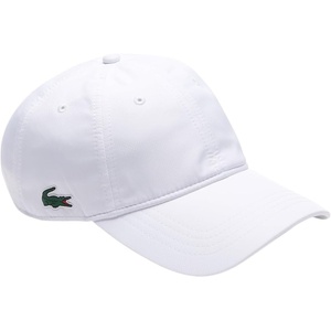 Lacoste Lightweight Diamond Taffeta Sport Cap(White)