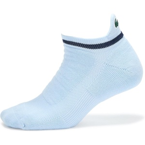 Lacoste Men’s Breathable Cotton Sport Socks(Light Blue / Navy Blue)