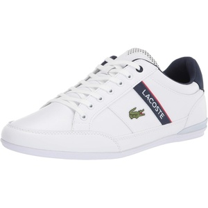 Lacoste Men’s Chaymon Sneakers(White/Navy/Red)