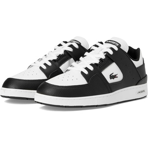 Lacoste Men’s Court Cage Sneakers(Black/White)