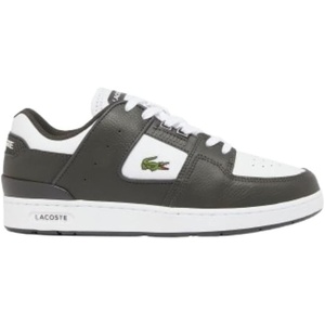 Lacoste Men’s Court Cage Sneakers(Dark Green/White)