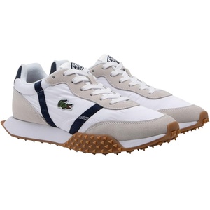 Lacoste Men’s L-Spin Evo Sneaker(White & Navy)