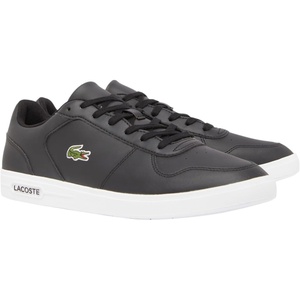 Lacoste Men’s Men’s T-Base Sneakers(Black & White)