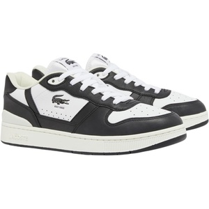Lacoste Men’s T-Clip Set Sneakers(White/Black)