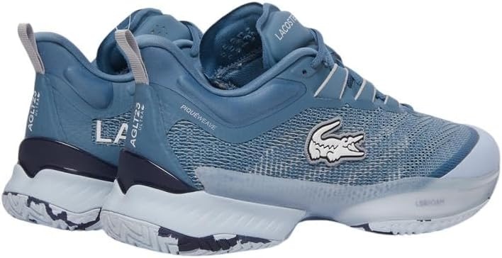 image:imageLacoste Mens Aglt23 Ultra Clay Court SneakerBlue Light Gray