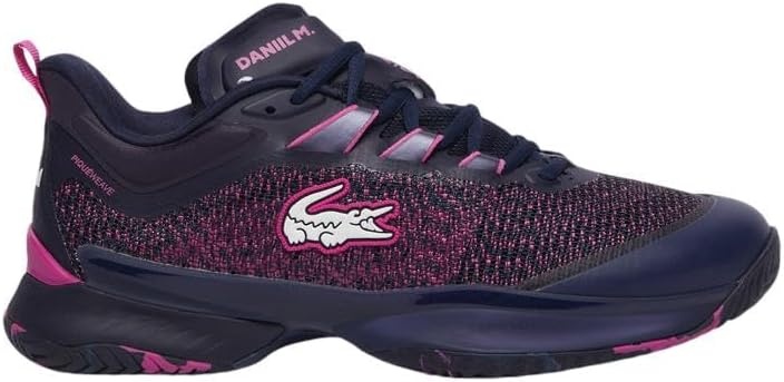 image:imageLacoste Mens Aglt23 Ultra SneakerNavy Pink