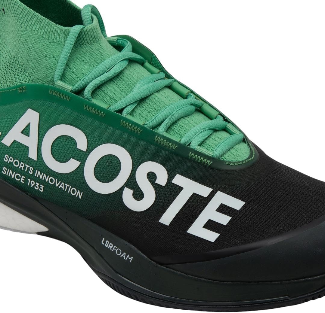 image:imageLacoste Mens Aglt25 Lite Sock SneakerDark Green