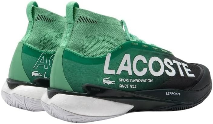 image:imageLacoste Mens Aglt25 Lite Sock SneakerDark Green