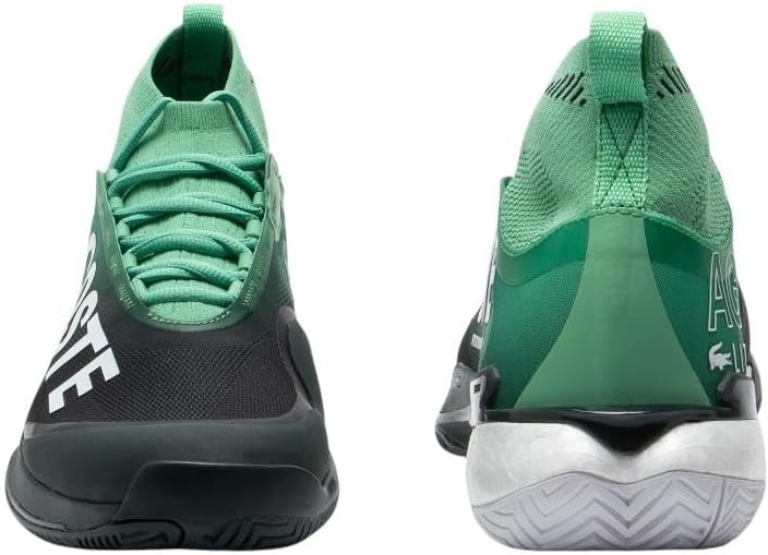 image:imageLacoste Mens Aglt25 Lite Sock SneakerDark Green