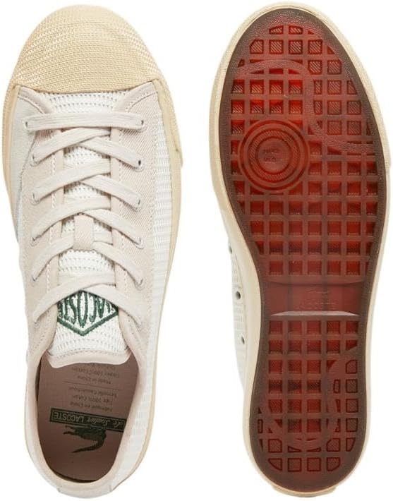 image:imageLacoste Mens Backcourt 20 SneakerWhite Light Tan