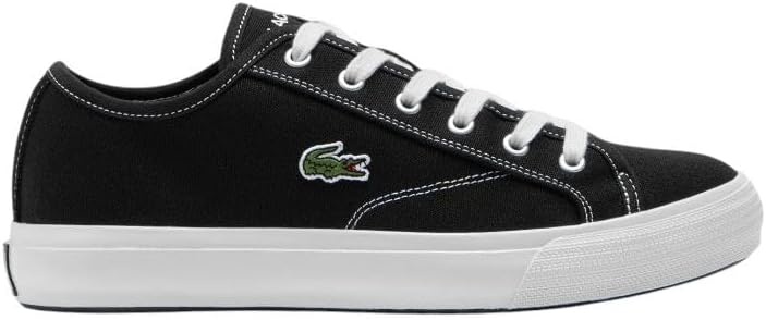 image:imageLacoste Mens Backcourt Leather SneakersBlack Off White