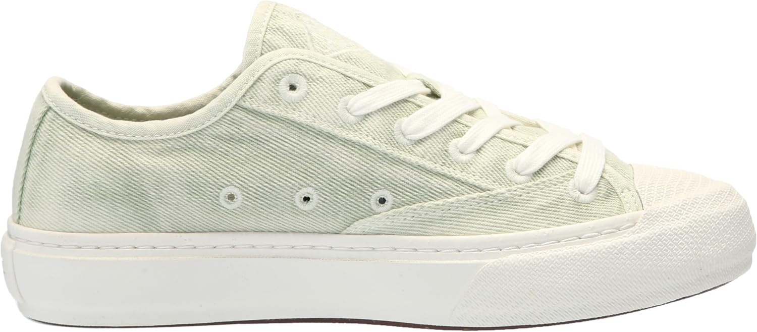 image:imageLacoste Mens Backcourt Leather SneakersLight GreenOff White