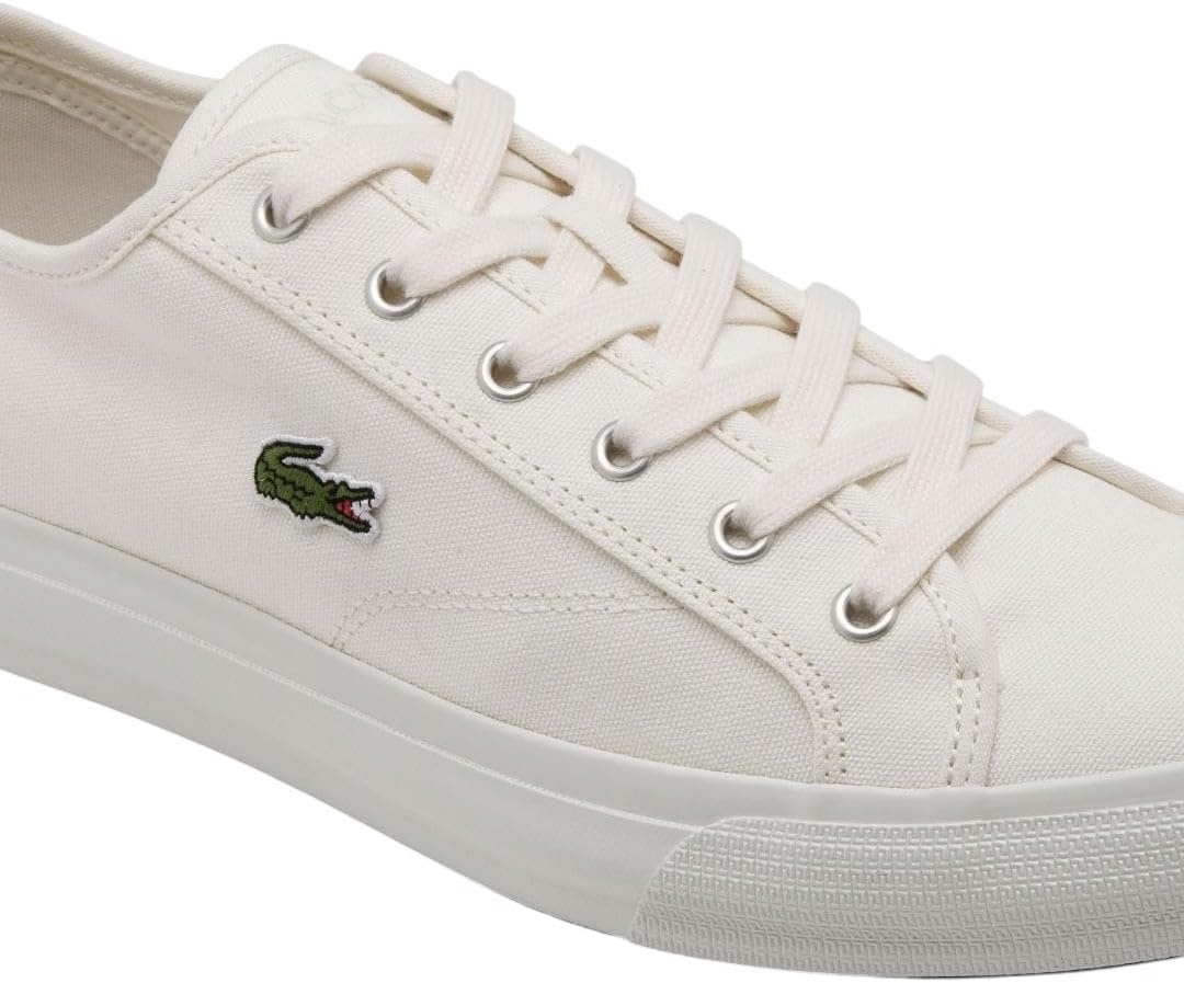 image:imageLacoste Mens Backcourt Leather SneakersOffwhite
