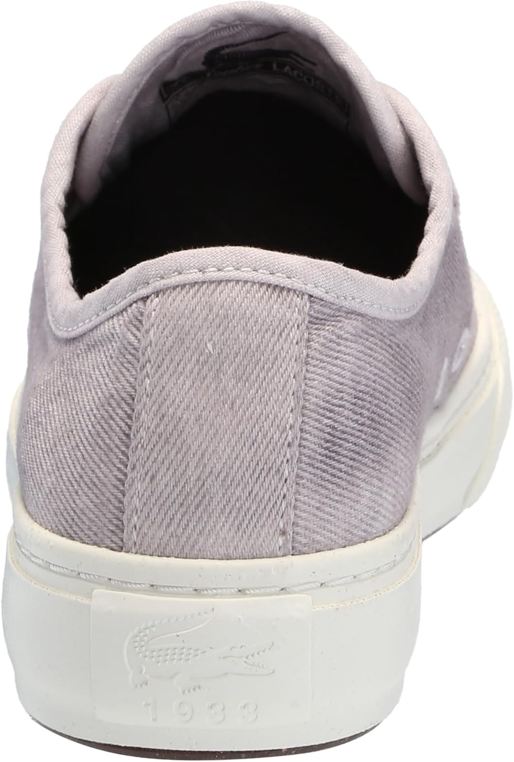 image:imageLacoste Mens Backcourt Leather SneakersPurpleOff White