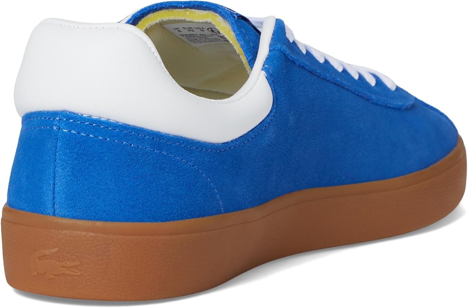 image:imageLacoste Mens Baseshot Translucent Sole SneakersBluGum