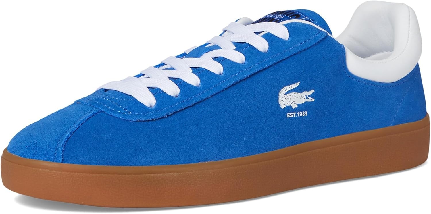 image:imageLacoste Mens Baseshot Translucent Sole SneakersBluGum