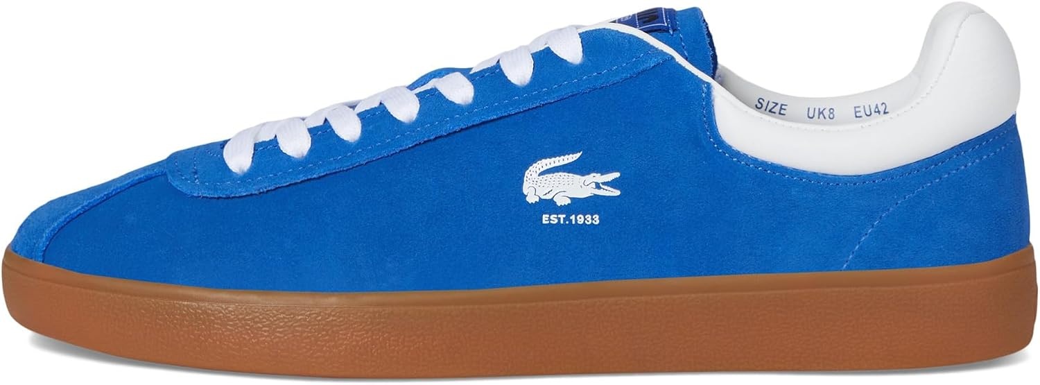 image:imageLacoste Mens Baseshot Translucent Sole SneakersBluGum