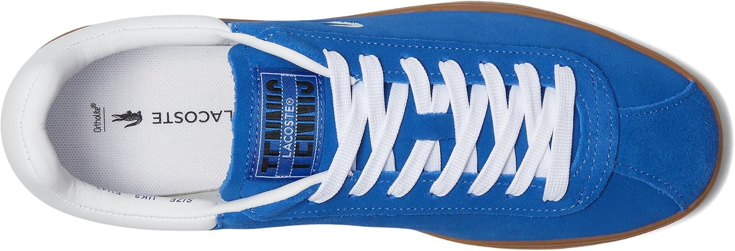 image:imageLacoste Mens Baseshot Translucent Sole SneakersBluGum