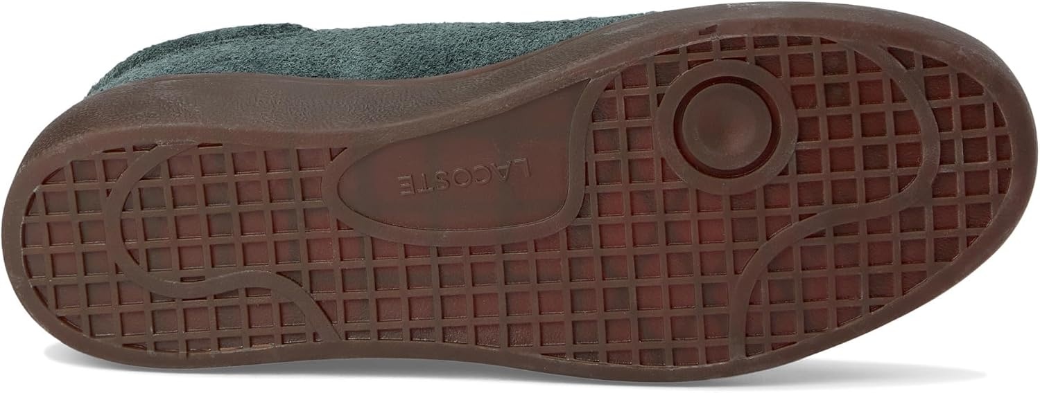 image:imageLacoste Mens Baseshot Translucent Sole SneakersDk GrnDk Gum