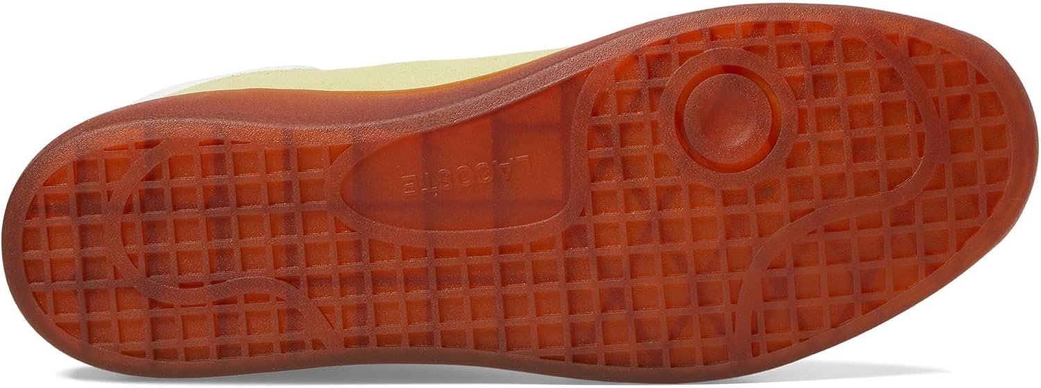 image:imageLacoste Mens Baseshot Translucent Sole SneakersLt GrnDk Gum