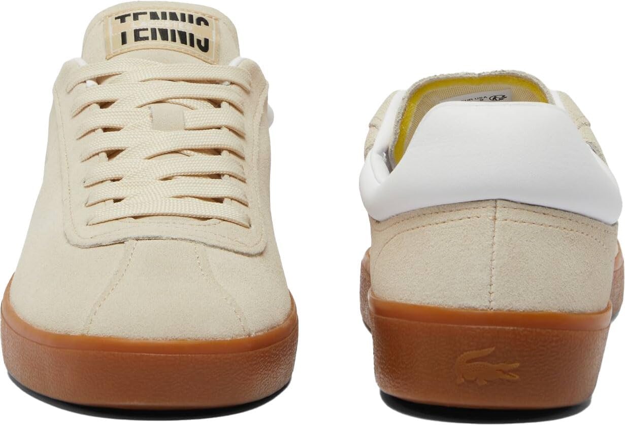 image:imageLacoste Mens Baseshot Translucent Sole SneakersOff WhtGum
