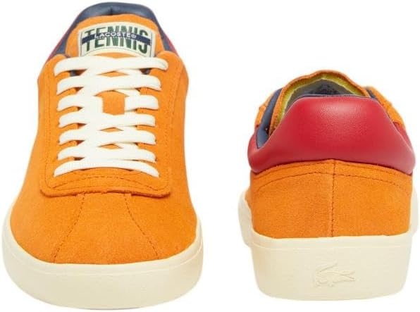 image:imageLacoste Mens Baseshot Translucent Sole SneakersOrange Light Yellow