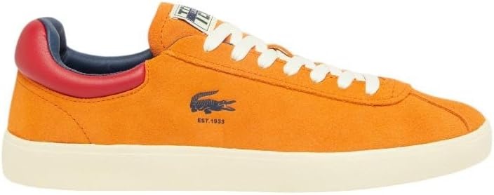 image:imageLacoste Mens Baseshot Translucent Sole SneakersOrange Light Yellow