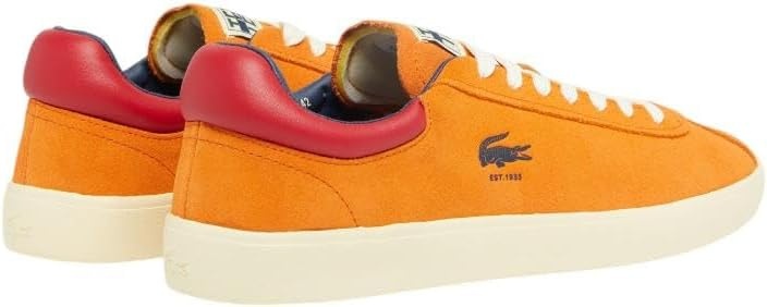 image:imageLacoste Mens Baseshot Translucent Sole SneakersOrange Light Yellow